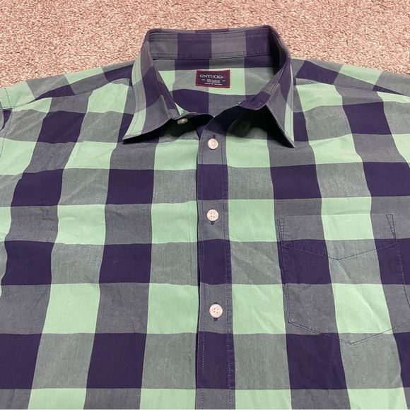 Men’s UNTUCKit Bonarda Button Down Shirt Size 2XL - Picture 2 of 3
